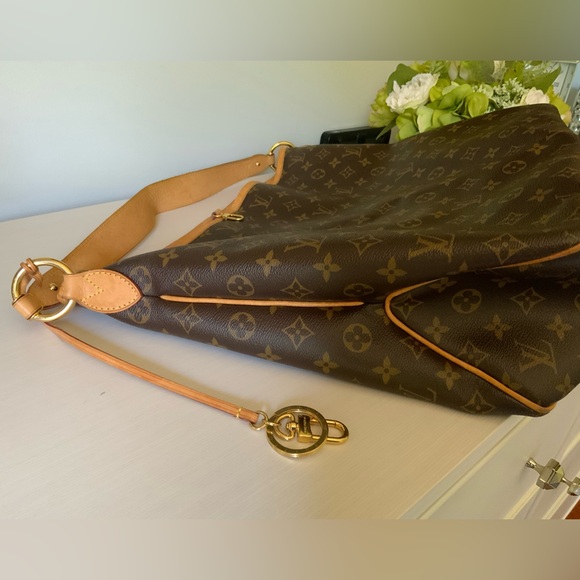 Authentic LOUIS VUITTON Monogram Delightful GM NM Discontinued Model - Picture 9 of 16